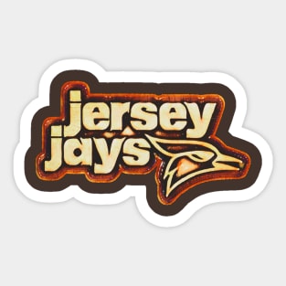 Jersey Jays Football Sticker